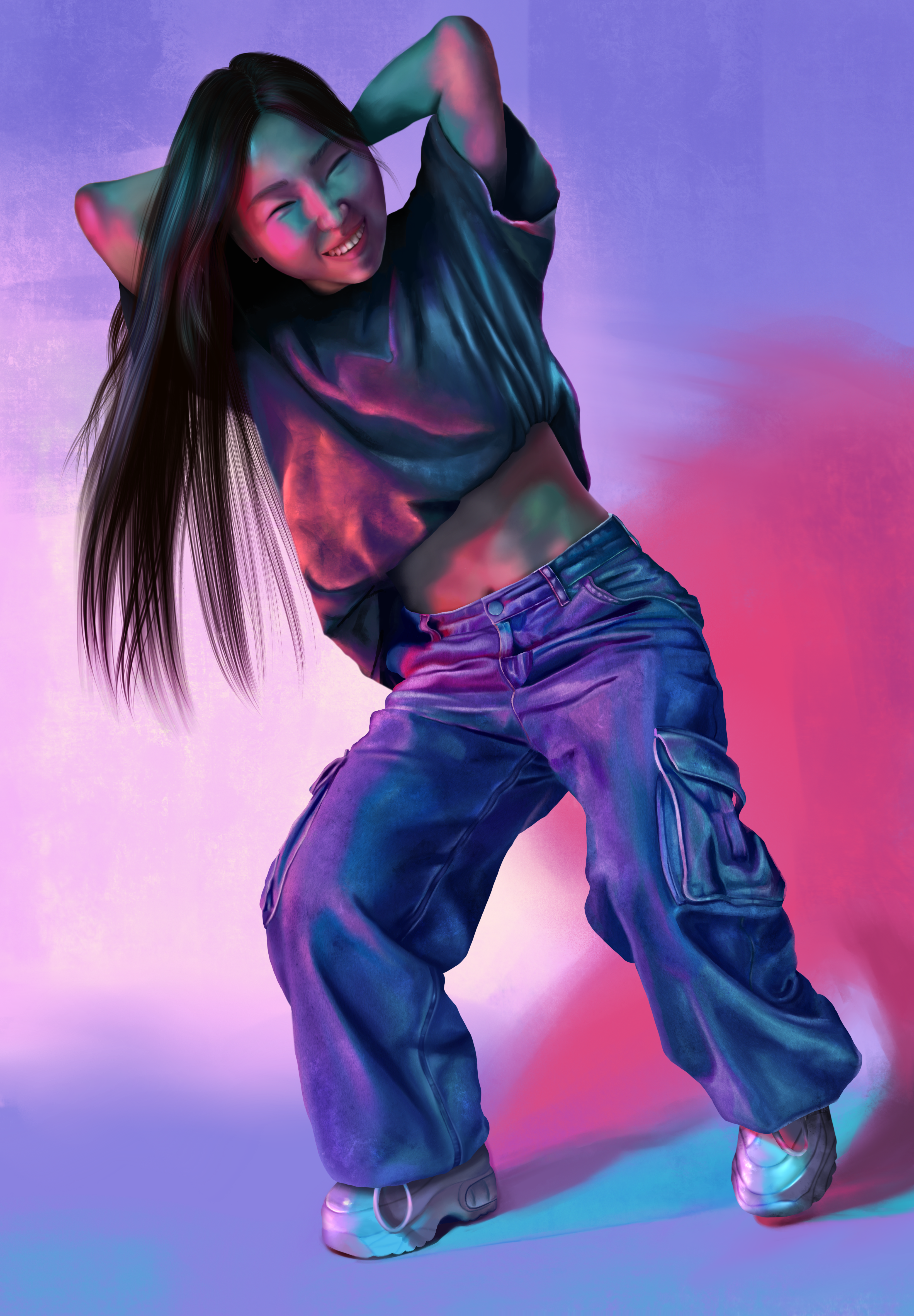 Dancer digital art